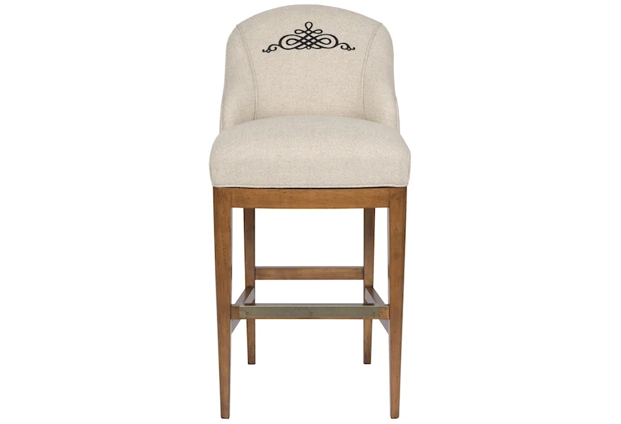 Accent Chairs Bar Stool by Vanguard Furniture at Esprit Decor Home Furnishings